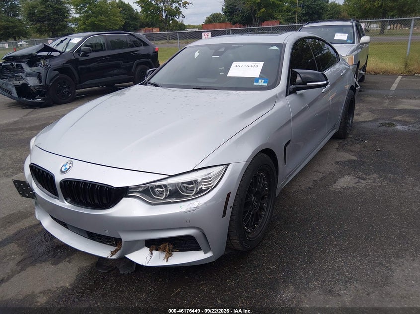 Vin: wba4b3c58fgv48670, lot: 46676310, bmw 435i gran coupe xdrive 20152