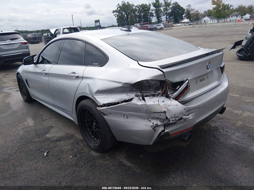 Vin: wba4b3c58fgv48670, lot: 46676310, bmw 435i gran coupe xdrive 20153