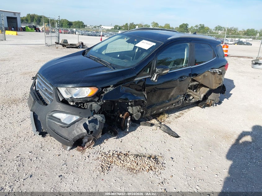 Vin: maj6s3kl6kc281564, lot: 46676312, ford ecosport titanium 20192