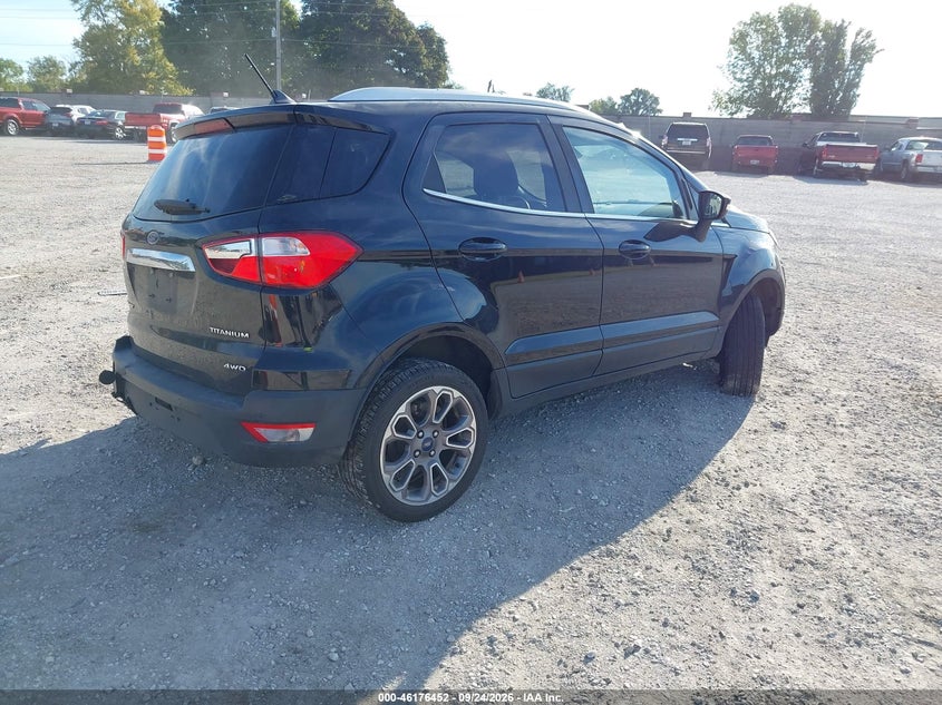 Vin: maj6s3kl6kc281564, lot: 46676312, ford ecosport titanium 20194