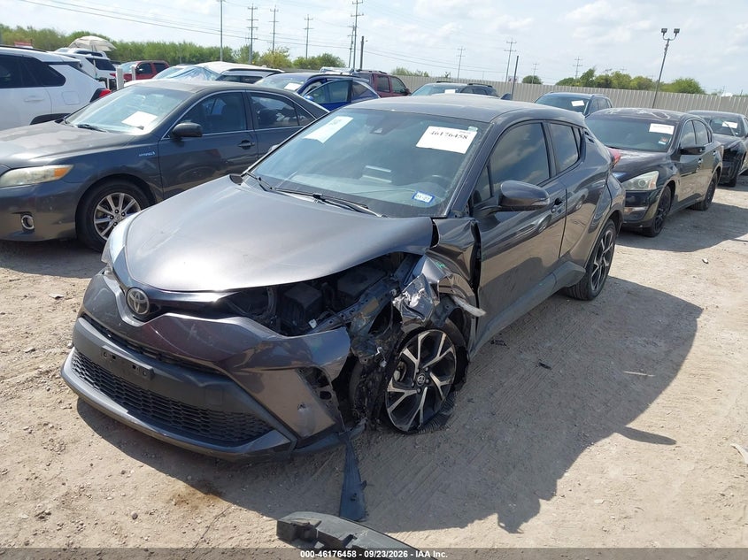 Vin: jtnkhmbx6l1073449, lot: 46676319, toyota c-hr xle 20202