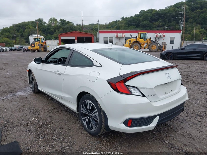 Vin: 2hgfc3b39hh361276, lot: 46676320, honda civic ex-t 20173