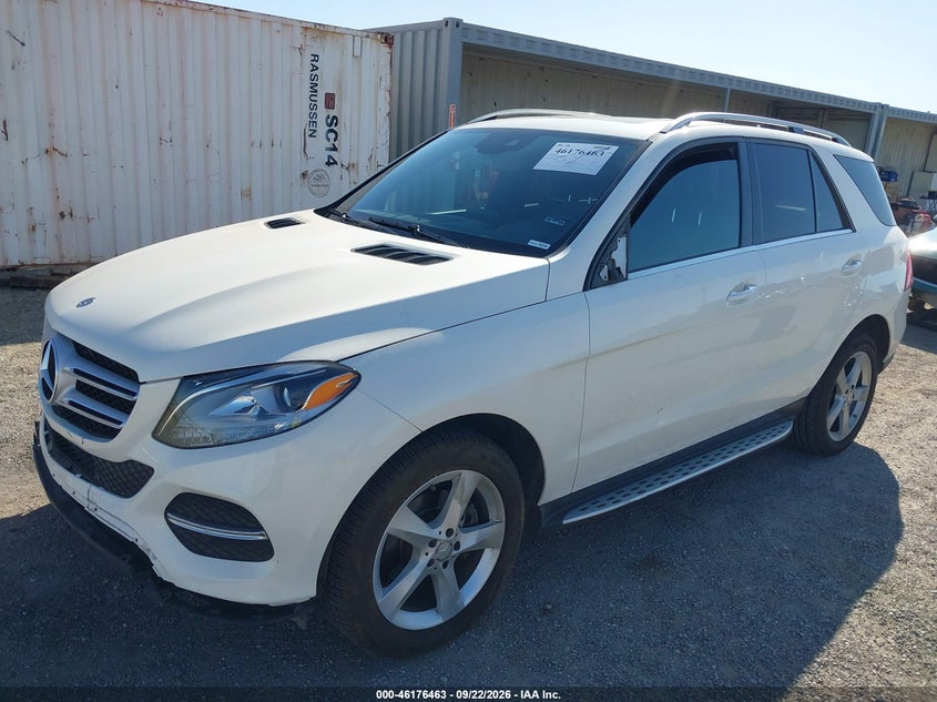 Vin: 4jgda5jb7ga800595, lot: 46676323, mercedes-benz gle 350 20162