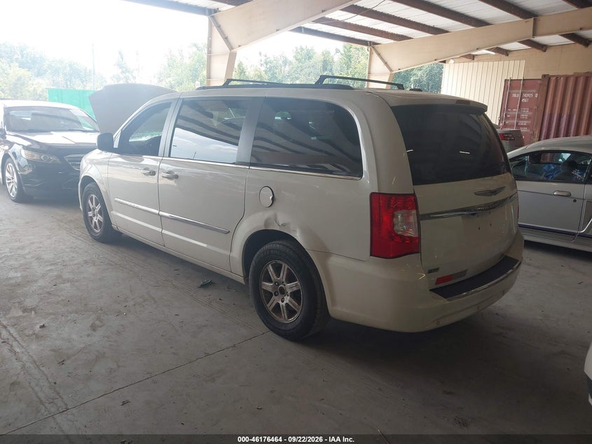 Vin: 2a4rr8dg4br690017, lot: 46676324, chrysler town & country touring-l 20113