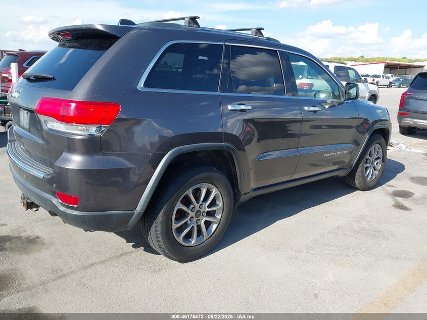 Vin: 1c4rjfbg8fc149345, lot: 46676333, jeep grand cherokee limited 20154