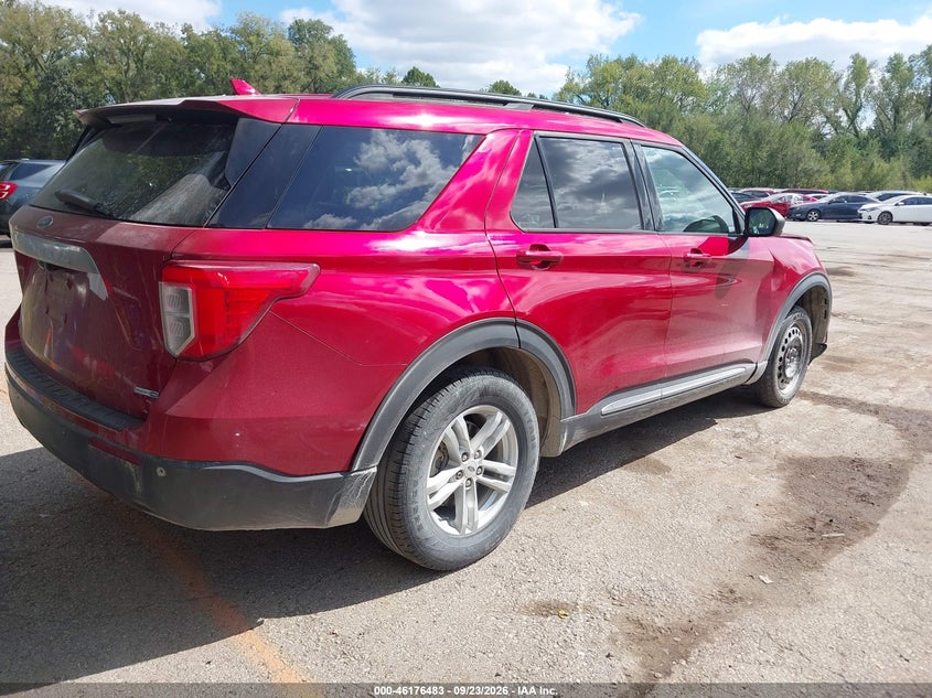 Vin: 1fmsk8dh1lga20699, lot: 46676343, ford explorer xlt 20204