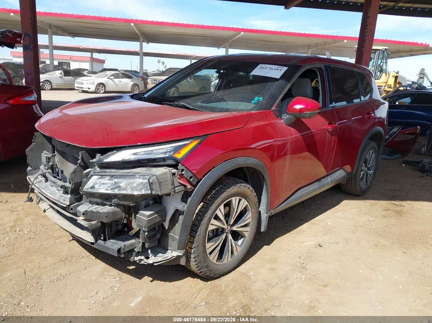 Vin: jn8at3ba9mw017468, lot: 46676344, nissan rogue sv fwd 20212