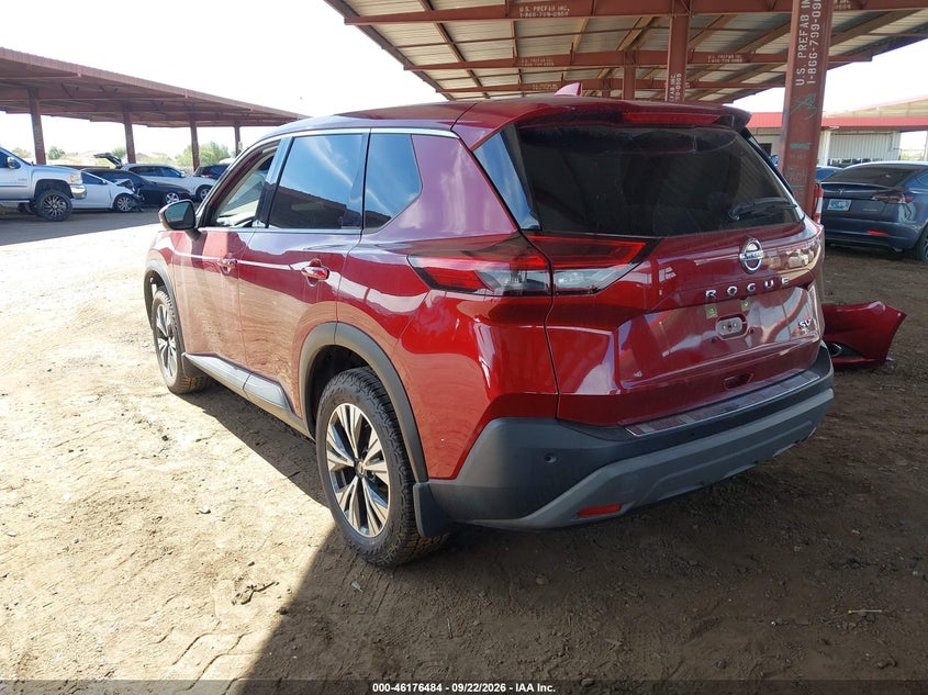 Vin: jn8at3ba9mw017468, lot: 46676344, nissan rogue sv fwd 20213