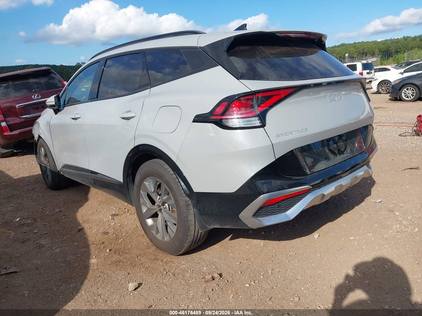 Vin: 5xyk43af1pg112683, lot: 46676349, kia sportage sx 20233