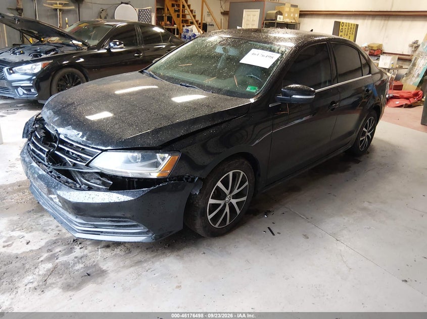 Vin: 3vwdb7aj0hm253594, lot: 46676358, volkswagen jetta 1.4t se 20172