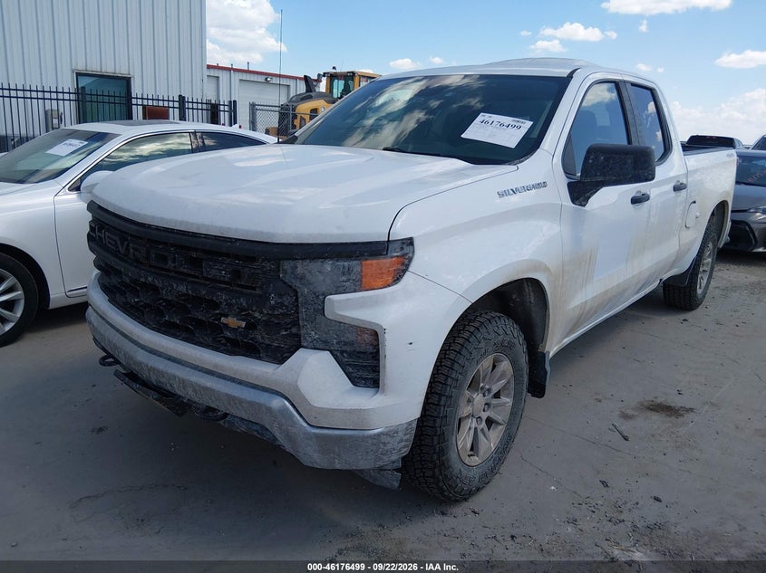 Vin: 1gcrdaed0nz552078, lot: 46676359, chevrolet silverado 1500 4wd  standard bed wt 20222
