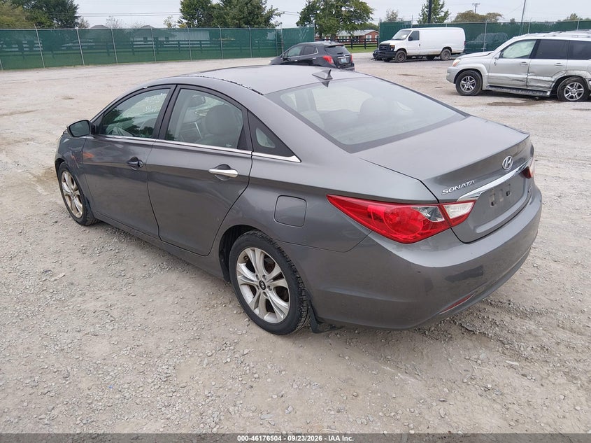 Vin: 5npec4ac3dh638992, lot: 46676364, hyundai sonata limited 20133
