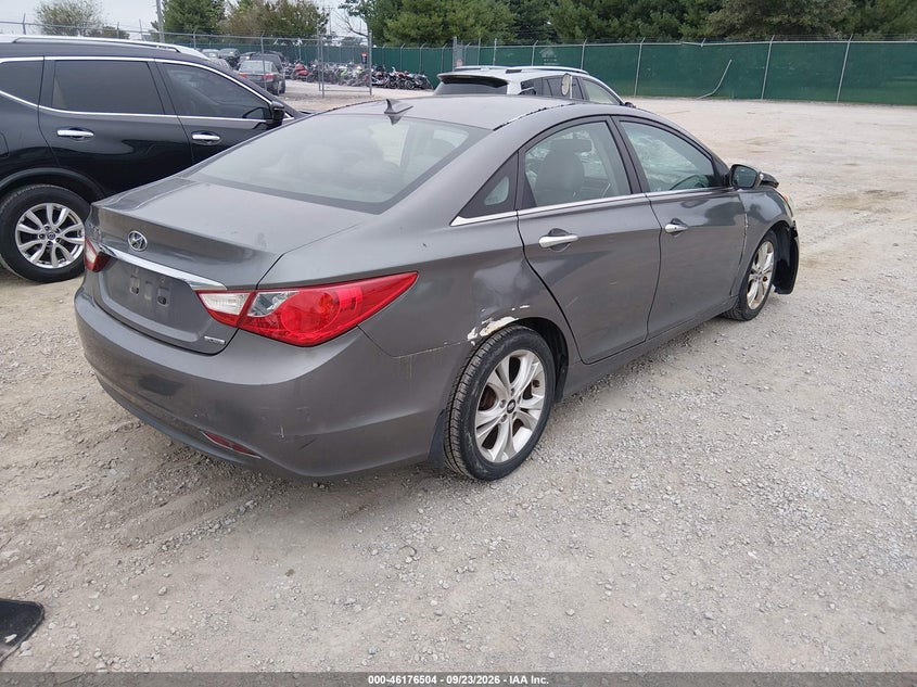 Vin: 5npec4ac3dh638992, lot: 46676364, hyundai sonata limited 20134