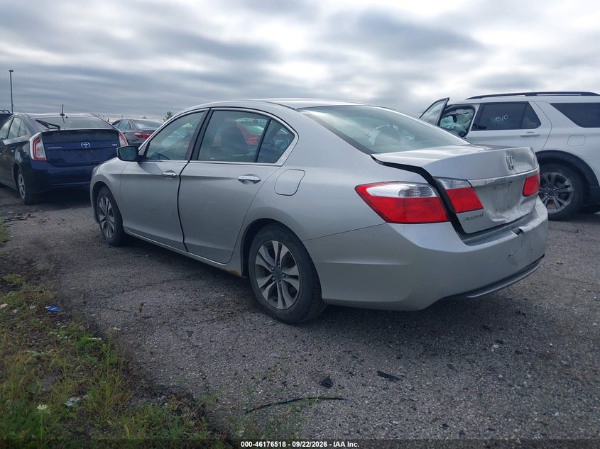 Vin: 1hgcr2f33ea257737, lot: 46676378, honda accord lx 20143