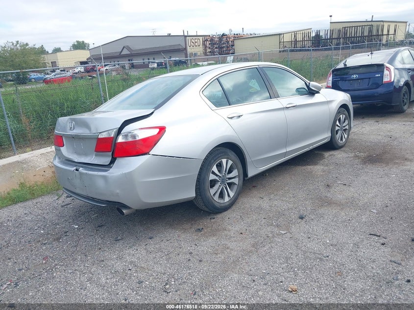 Vin: 1hgcr2f33ea257737, lot: 46676378, honda accord lx 20144