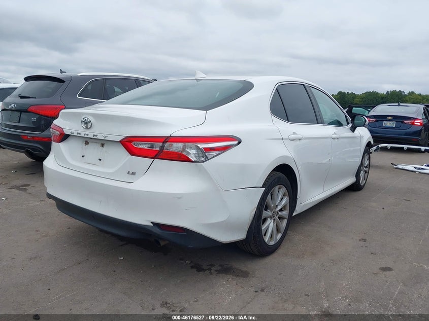 Vin: 4t1c11ak6lu956950, lot: 46676387, toyota camry le 20204