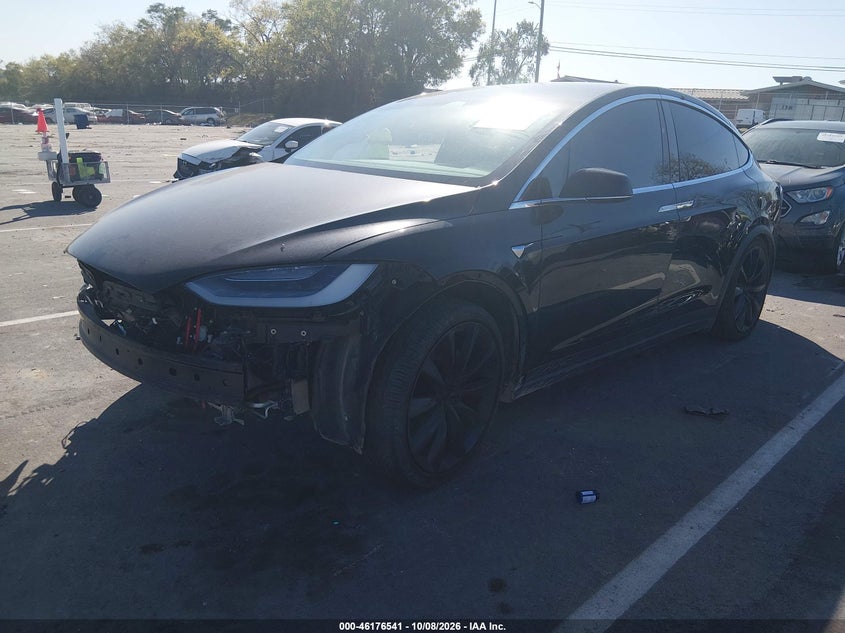 Vin: 5yjxcae25lf248689, lot: 46676401, tesla model x long range dual motor all-wheel drive/long range plus dual motor all-wheel drive 20202