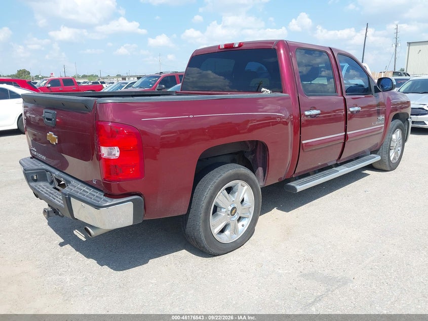 Vin: 3gcpcse03dg103280, lot: 46676403, chevrolet silverado 1500 lt 20134