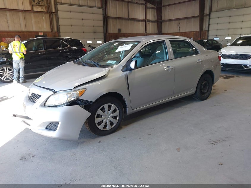 Vin: 2t1bu4ee1ac390459, lot: 46676407, toyota corolla le 20102