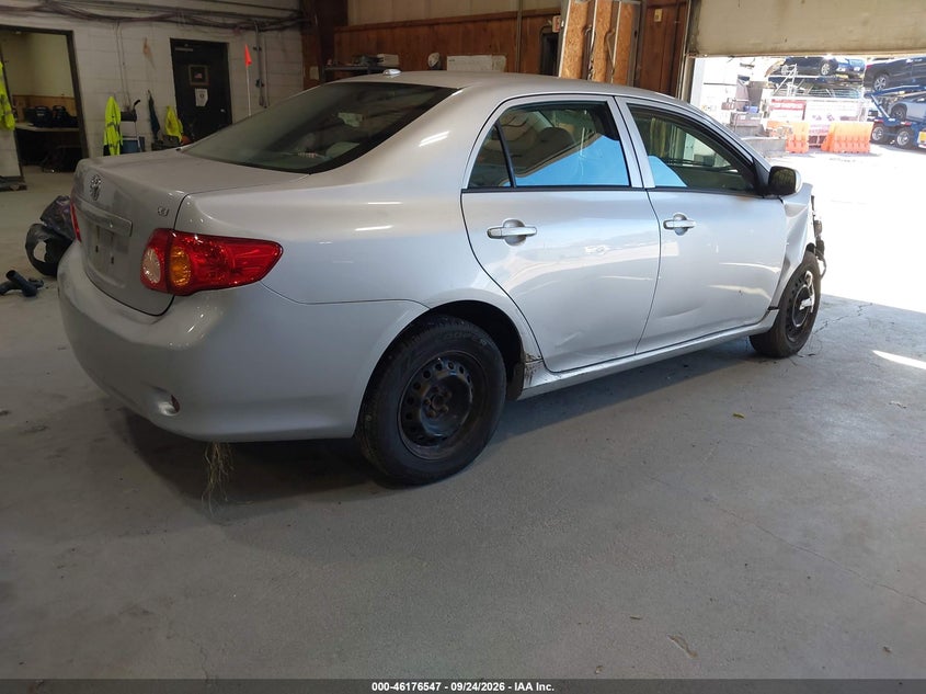 Vin: 2t1bu4ee1ac390459, lot: 46676407, toyota corolla le 20104
