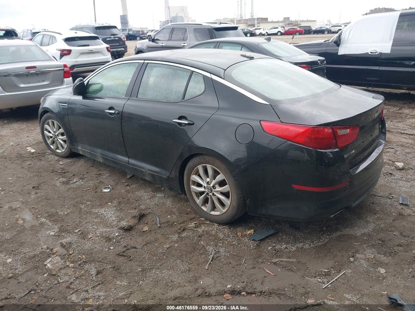 Vin: knagm4a75f5615660, lot: 46676419, kia optima lx 20153