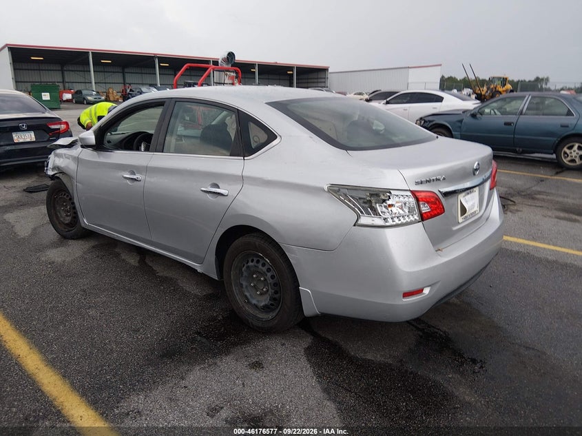 Vin: 3n1ab7ap0fy225958, lot: 46676437, nissan sentra s 20153