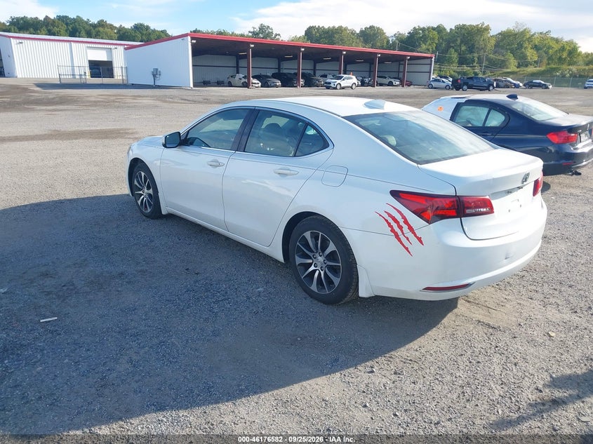 Vin: 19uub1f57fa023977, lot: 46676442, acura tlx tech 20153