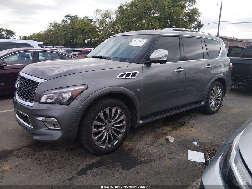 Vin: jn8az2nc5h9430286, lot: 46676469, infiniti qx80 20172