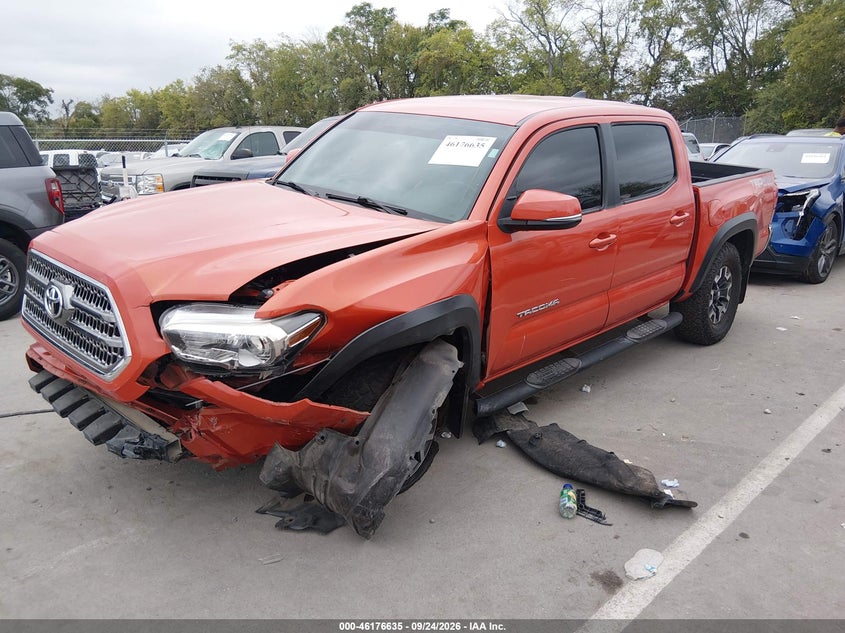 Vin: 5tfcz5an3hx092847, lot: 46676495, toyota tacoma trd off road 20172