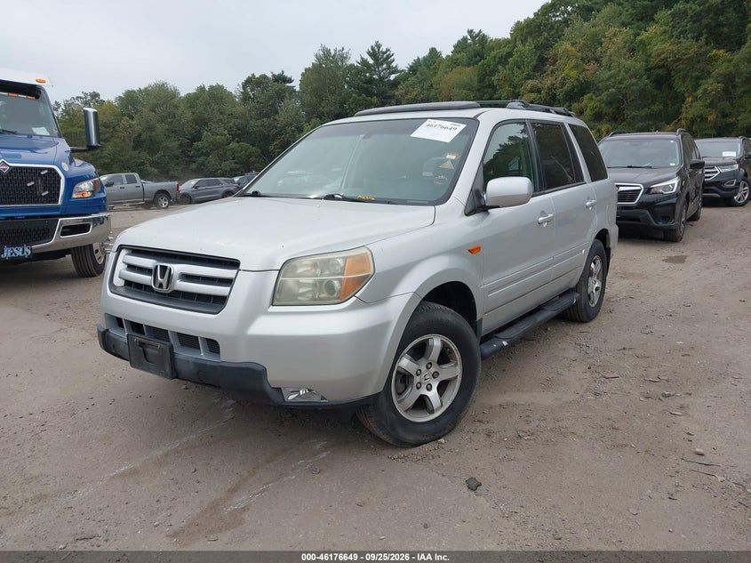 2006 Honda Pilot, Звичайний знос, IAAI, VIN 5FNYF18556B011285 — фото 2