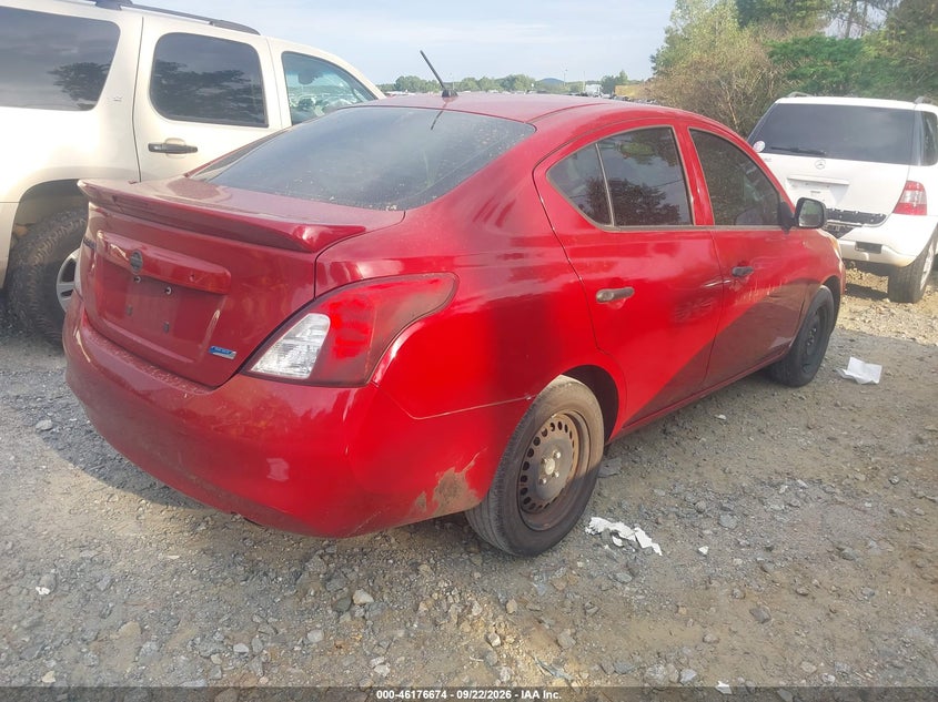 Vin: 3n1cn7ap0dl882415, lot: 46676534, nissan versa 1.6 s+ 20134