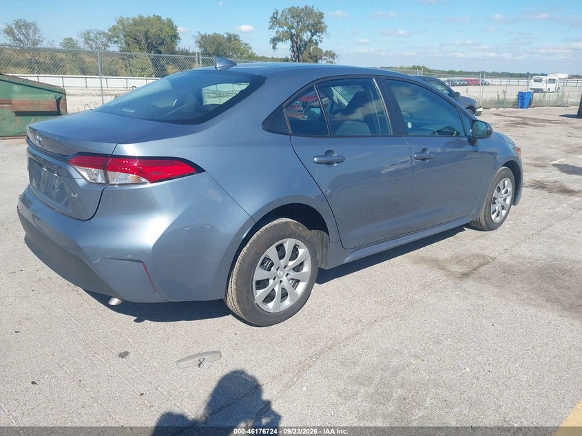 Vin: 5yfb4mde9tp427424, lot: 46676584, toyota corolla le 20264