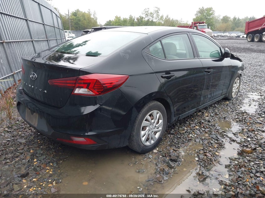 Vin: 5npd74lf7kh497199, lot: 46676627, hyundai elantra se 20194