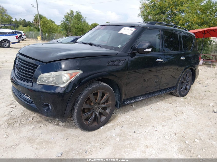Vin: jn8az2nc5d9350545, lot: 46676630, infiniti qx56 20132