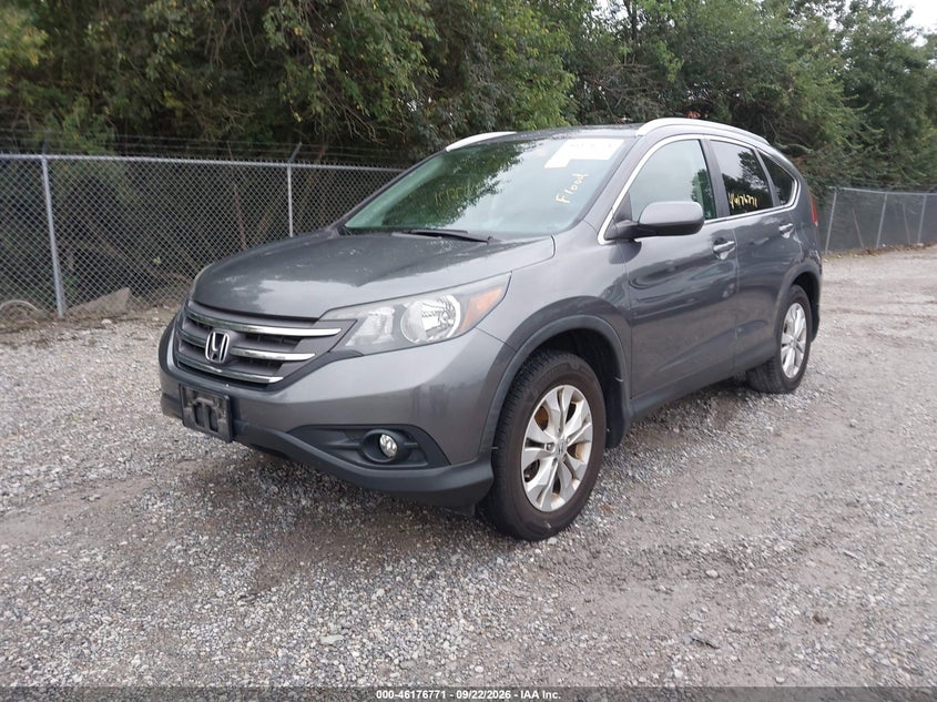 Vin: 5j6rm4h72cl009624, lot: 46676631, honda cr-v ex-l 20122