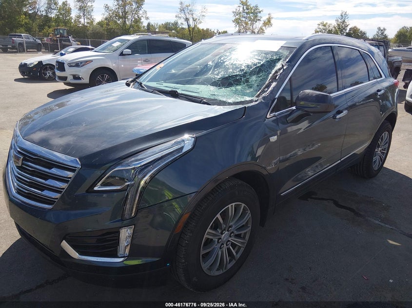 2019 Cadillac XT5, Лівий бік, IAAI, VIN 1GYKNCRS4KZ268624 — фото 2
