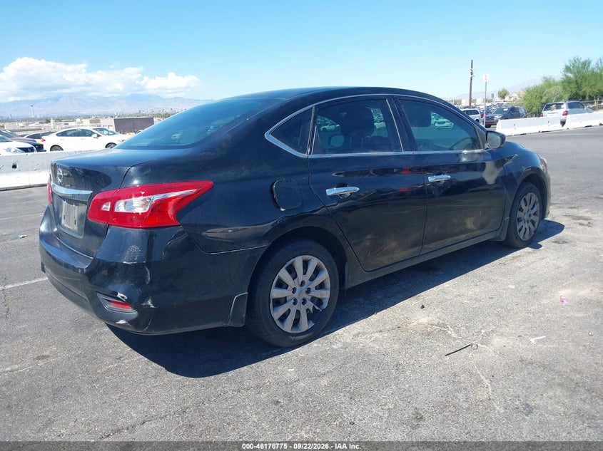 Vin: 3n1ab7ap7hy351088, lot: 46676636, nissan sentra s 20174