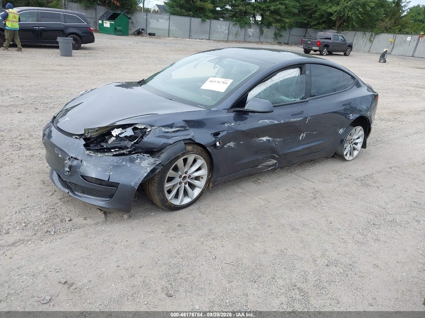 Vin: 5yj3e1eb1nf251441, lot: 46676644, tesla model 3 long range 20222