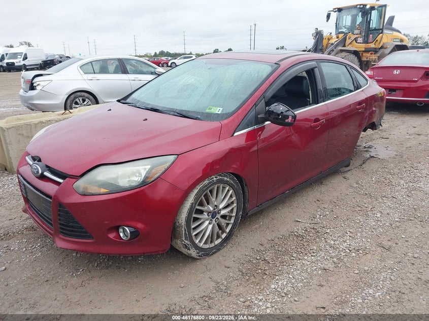 Vin: 1fadp3j21el438763, lot: 46676660, ford focus titanium 20142