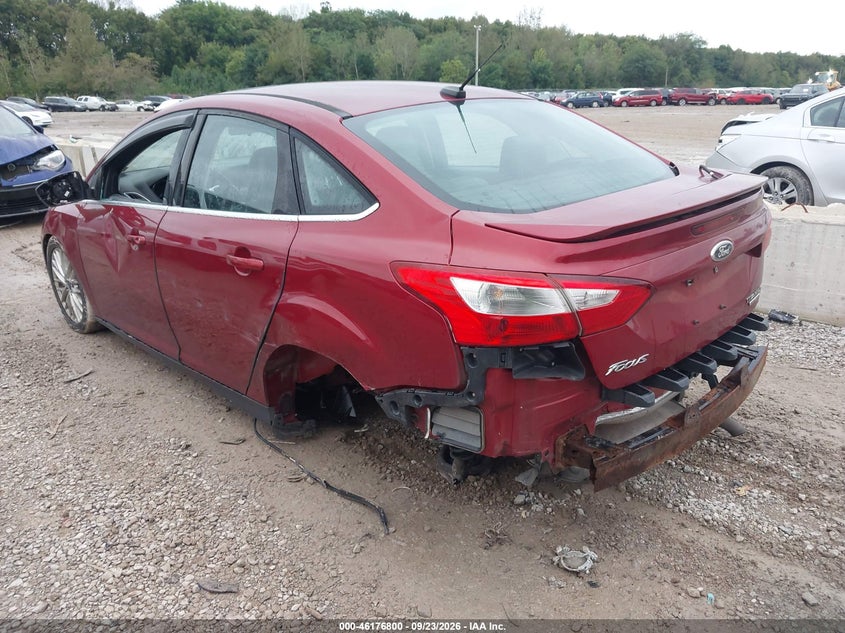Vin: 1fadp3j21el438763, lot: 46676660, ford focus titanium 20143