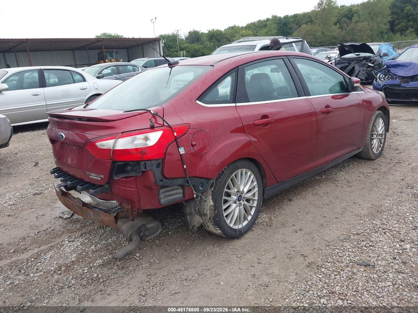 Vin: 1fadp3j21el438763, lot: 46676660, ford focus titanium 20144