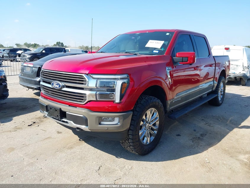 Vin: 1ftfw6ld0sfb23551, lot: 46676672, ford f-150 king ranch 20252