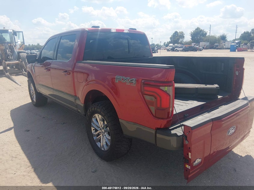 Vin: 1ftfw6ld0sfb23551, lot: 46676672, ford f-150 king ranch 20253
