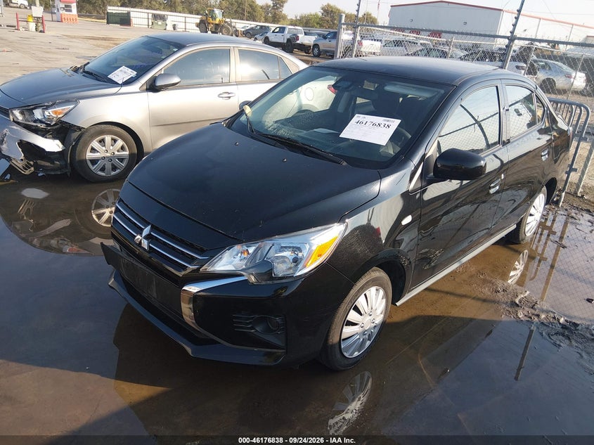 Vin: ml32fufjxrhf18538, lot: 46676698, mitsubishi mirage g4 black edition/es/le 20242