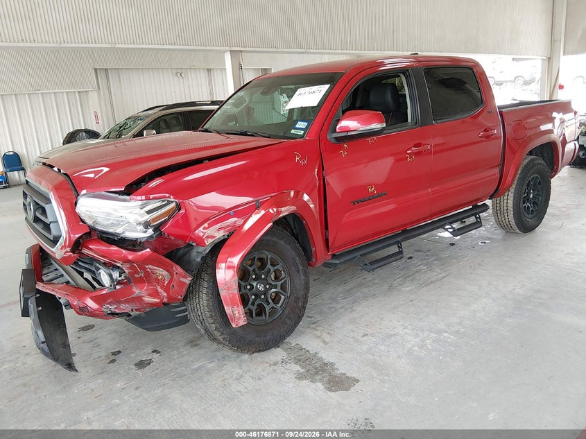 Vin: 3tmaz5cn6nm194228, lot: 46676731, toyota tacoma sr5 v6 20222