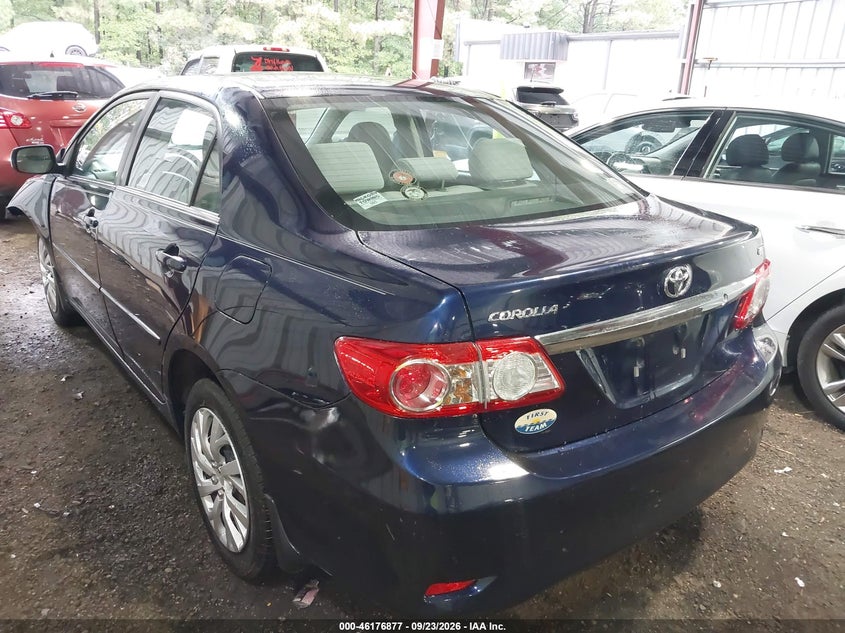 Vin: 2t1bu4ee5dc940203, lot: 46676737, toyota corolla le 20133