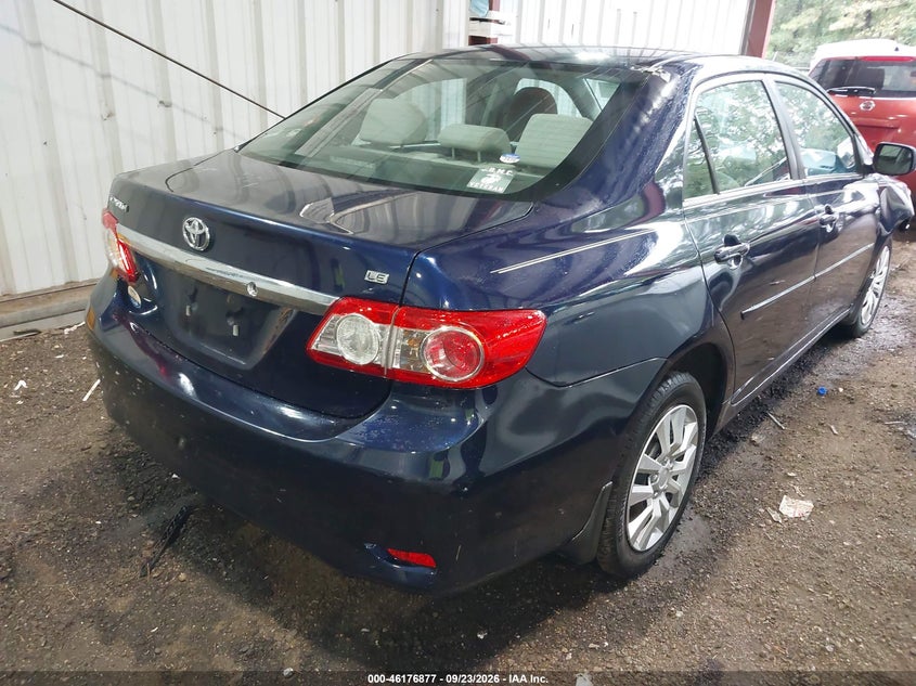 Vin: 2t1bu4ee5dc940203, lot: 46676737, toyota corolla le 20134