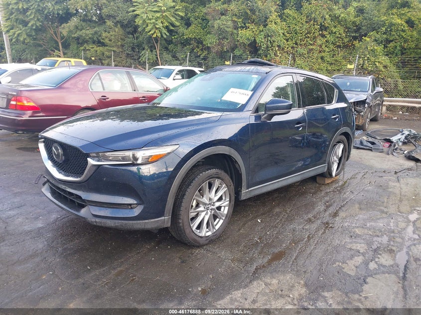 Vin: jm3kfbdm0m0302384, lot: 46676747, mazda cx-5 grand touring 20212