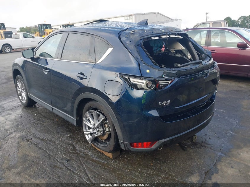 Vin: jm3kfbdm0m0302384, lot: 46676747, mazda cx-5 grand touring 20213