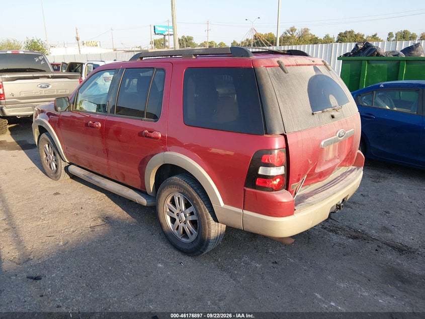 Vin: 1fmeu6ee8aua61295, lot: 46676757, ford explorer eddie bauer 20103